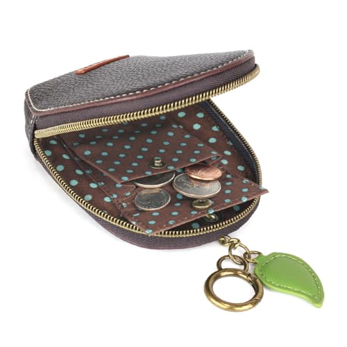 CHALA Mini Coin Purse Keychain - RFID Protected Card Holder and Coin Purse Accessory - Hedgehog A - Image 5