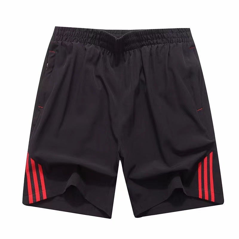 Mens Summer Quick-Dry Shorts Casual Loose Fit Blue  - Image 2