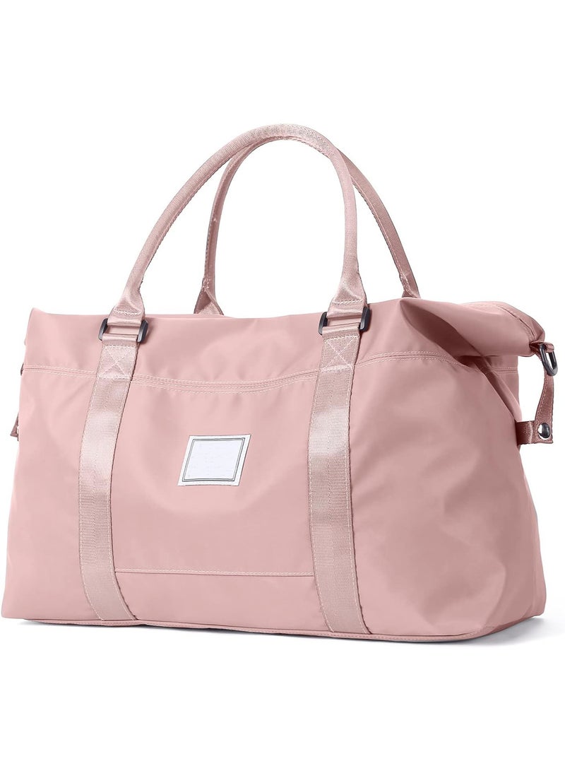 LENND Travel Duffel Bag,Sports Tote Gym Bag,Shoulder Weekender Overnight Bag for Women - Image 1