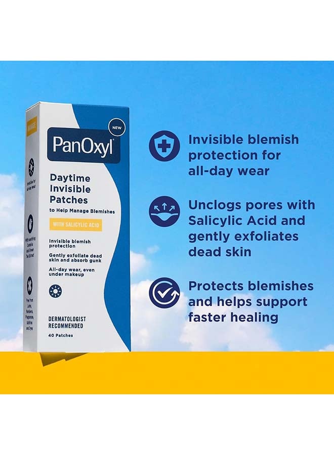 PanOxyl Daytime Invisible Patches With Salicylic Acid - 40 Patches - Image 3