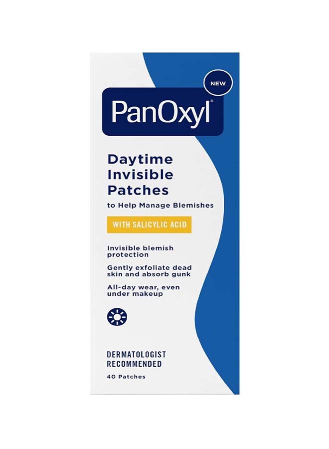 PanOxyl Daytime Invisible Patches With Salicylic Acid - 40 Patches - Image 1