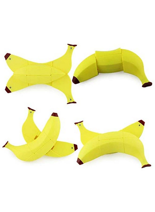 كيديتوس مكعب الفاكهة من كيديتو، مكعب سحري على شكل موز، لعبة تعليمية ملتوية للأطفال - Image 2