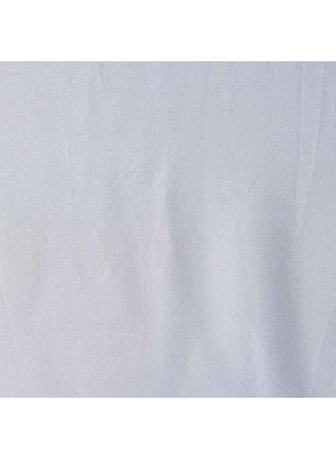 دانوب هوم Danube Home Serene 3 Piece 300 Tc Cotton Queen Fitted Sheet Set 160 x 200 + 35 cm,50x75cm Grey | 100% Cotton -300 Thread Count Bedding Set For Bedroom