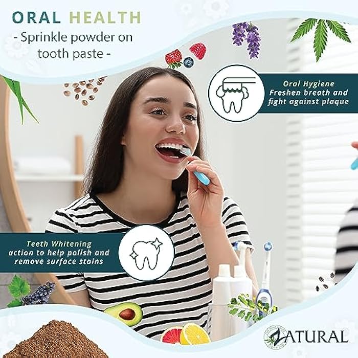 Zatural Pure Neem Bark Powder | Premium Azadirachta Indica Supplement for Gut, Digestion, Immunity & Full Body Support | Herbal Wellness (16oz Powder) - Image 3