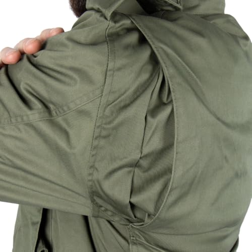 Mil-Tec Classic US M65 Jacket Olive (X-Large) - Image 5