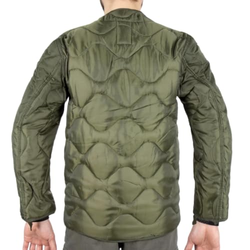Mil-Tec Classic US M65 Jacket Olive (X-Large) - Image 3