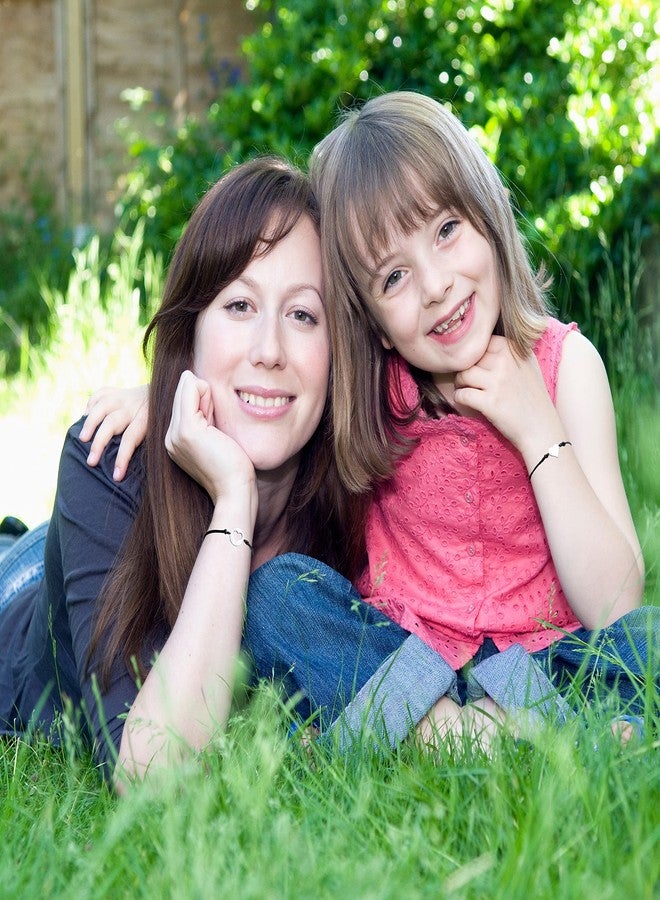 INENIMARTJ Back to School Jewelry Mommy and Me Matching Bracelets,First Day of School Jewelry for Mother Daughter Bracelets Jewelry (Heart) - Image 2