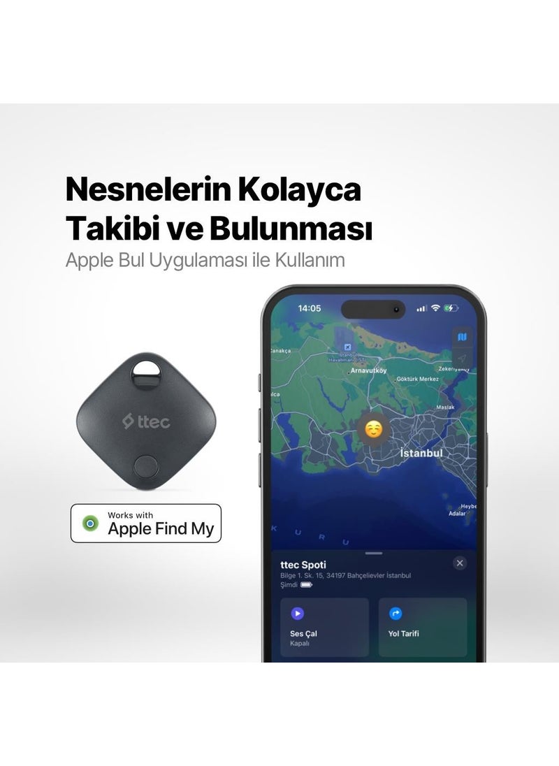 Apple Licensed Smart Tracking Device Air Tag Voice Alert Cat Dog Vehicle Suitcase Vehicle Tracking Device