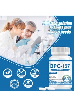 BIYODE BPC 157 Peptide Capsule Pro, Bepecin-157 New Protective Compound, For Faster Recovery And Gut Healing, 1000mcg,Gluten Free Supplement 60 Capsules  - Image 5