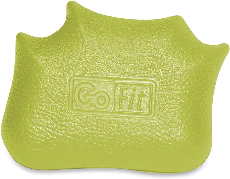 GoFit Strengthening Gel Hand Grip - Medium Resistance, Green - Image 3
