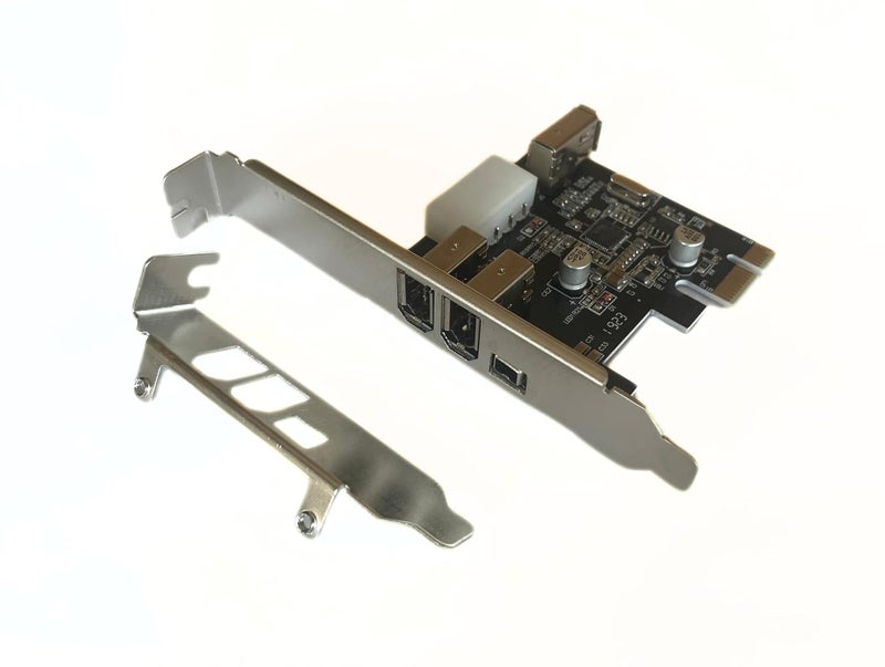 Millennium TECHNOLOGY PCIe Firewire Card, IEEE 1394 PCI Express Controller 4 Ports(3 x 6 Pin and 1 x 4 Pin), 1394a Firewire Card - Image 1