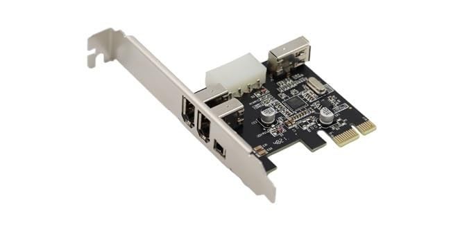 Millennium TECHNOLOGY PCIe Firewire Card, IEEE 1394 PCI Express Controller 4 Ports(3 x 6 Pin and 1 x 4 Pin), 1394a Firewire Card - Image 4