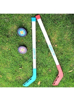 Generic Ball Stick Hockey Stick Roller Skating Stick Dry Land Youth Children Training Primary School Kindergarten Ice Hockey Stick-Color:84CM Red Ice Hockey (upgraded Version Thickened And Hardened)  - Image 1