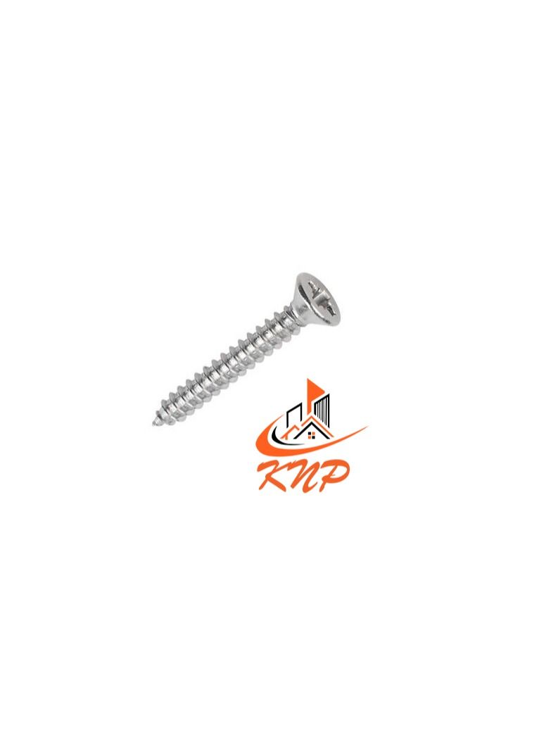 KNP KNP Countersunk Self-Tap Screws - Pack of 200 (3/4" x 8g) - Image 3