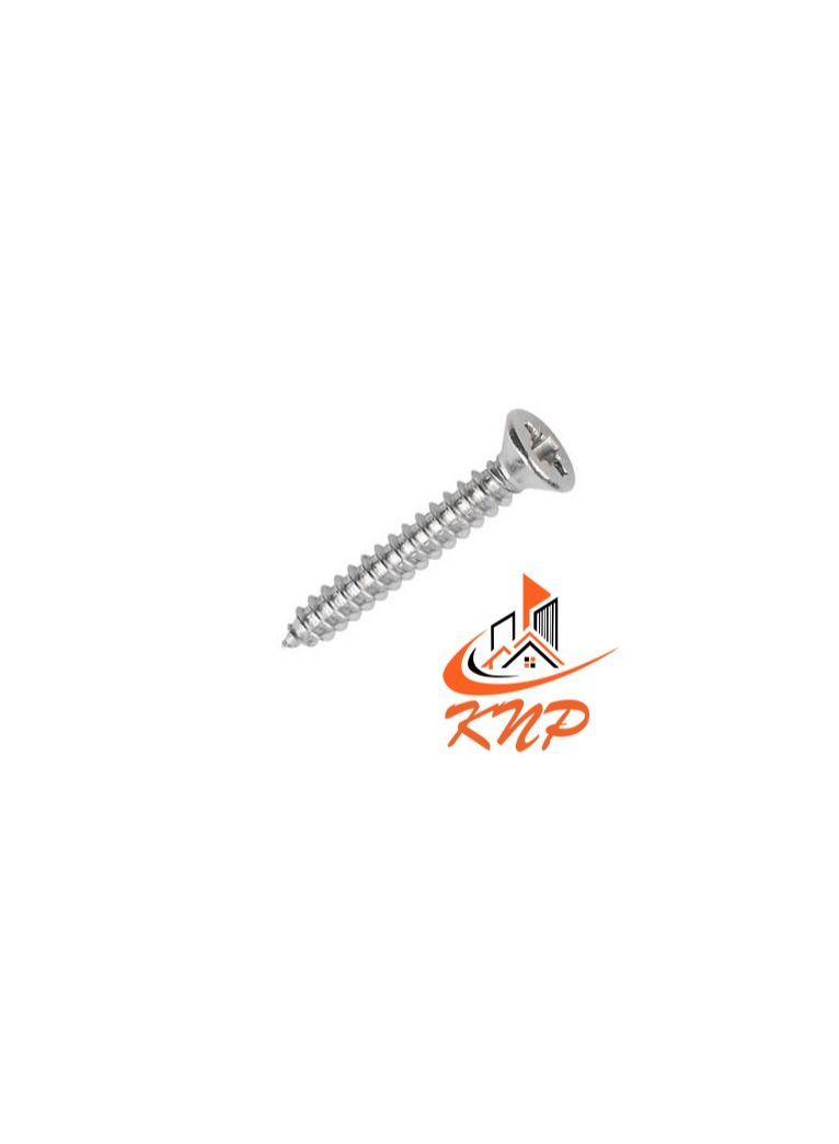 KNP KNP Countersunk Self-Tap Screws - Pack of 200 (3/4" x 8g) - Image 1