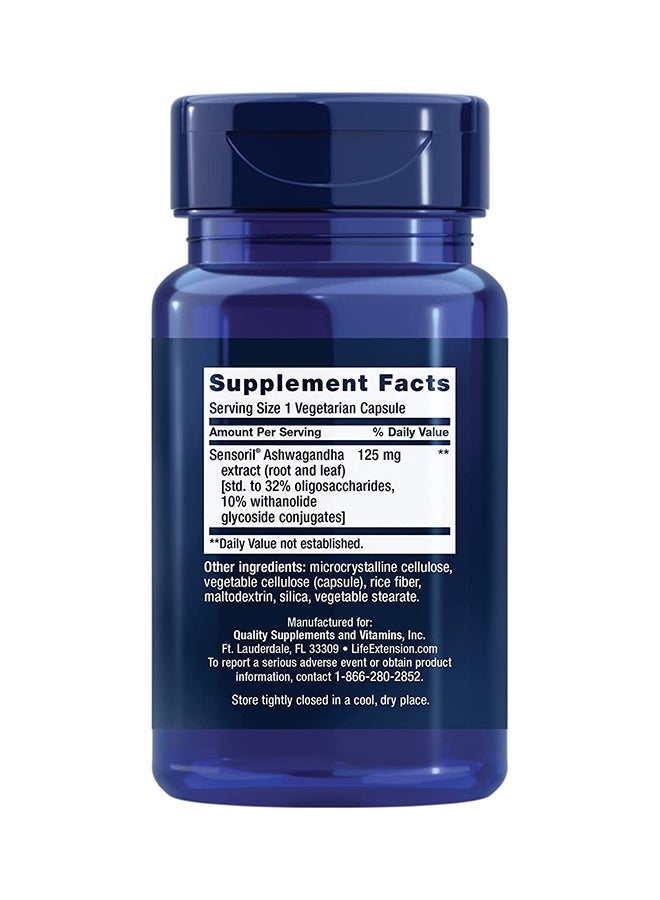 Life Extension Optimized Ashwagandha Extract - 60 Capsules - Image 2