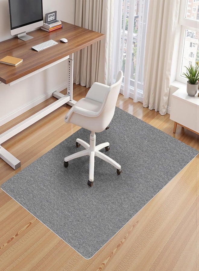 Higoom Office Chair Mat,Hard Floor Chair Mat Suitable for Hardwood and Tile Floors,Large Non-Slip Floor Protection Mat,Does Not Pill,Grey(36"x48") - Image 1