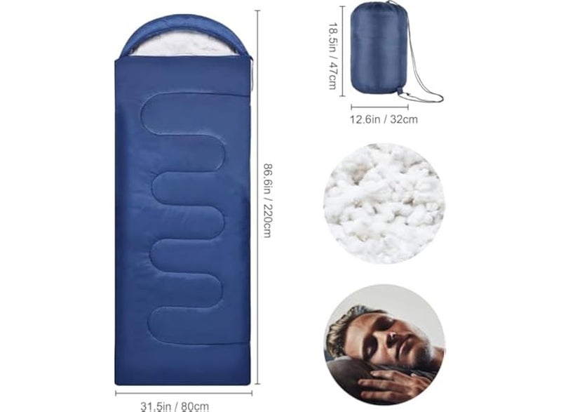 Camping Sleeping Bag - Lightweight sleeping bag for adults, boys, and girls; waterproof camping gear for travel and outdoor use. - Image 3