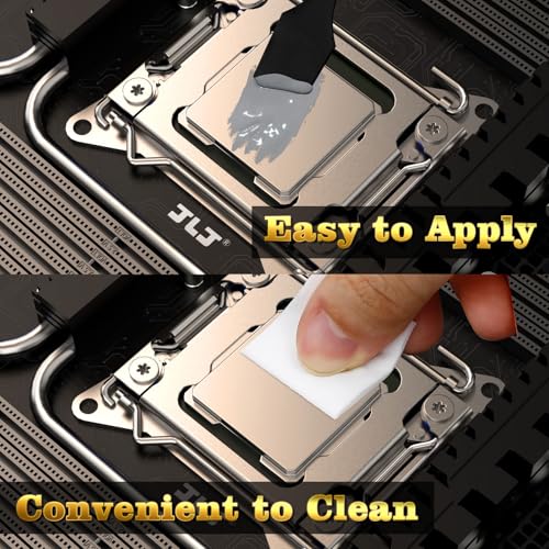 JLJ Thermal Paste, 8g CPU Paste Thermal Compound Paste Heatsink for IC/Processor/CPU/All Coolers, Carbon Based High Performance, Thermal Interface Material, CPU Thermal Paste - Image 4