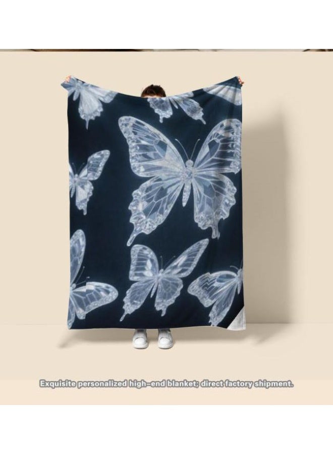 general Baby and children's cartoon flannel thin blanket (warm and comfortable, suitable for sleep, game use) 70cm*100cm