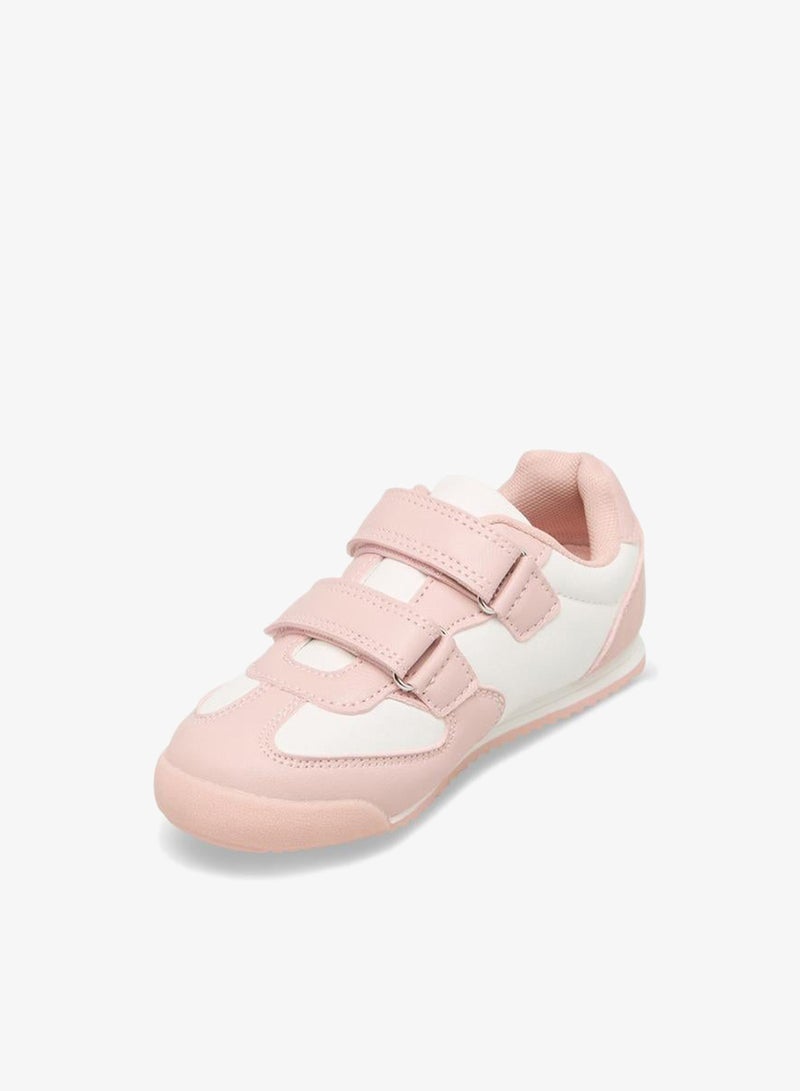 Dash Girls Hook & Loop Ankle School Sneakers - Image 4