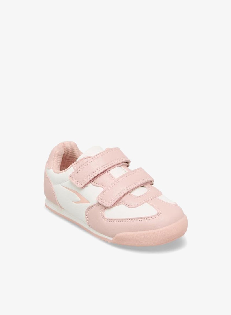 Dash Girls Hook & Loop Ankle School Sneakers - Image 2