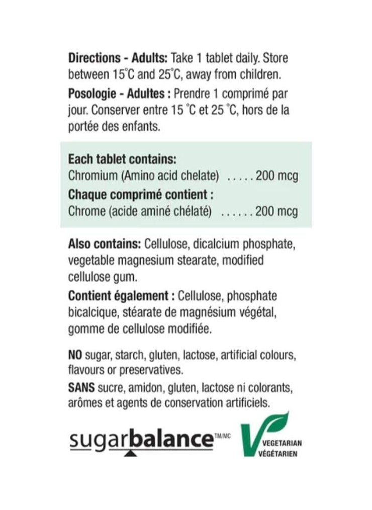 Jamieson Jamieson Chelated Chromium-100 Tablets  - Image 3