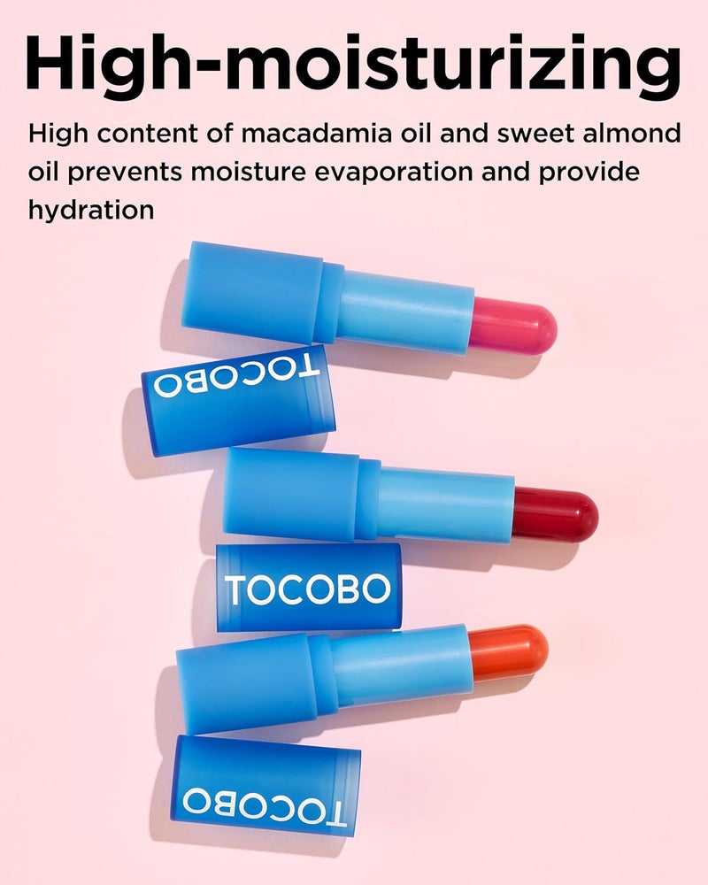 TOCOBO Powder Cream Lip Balm 031 Rose Burn - Image 5