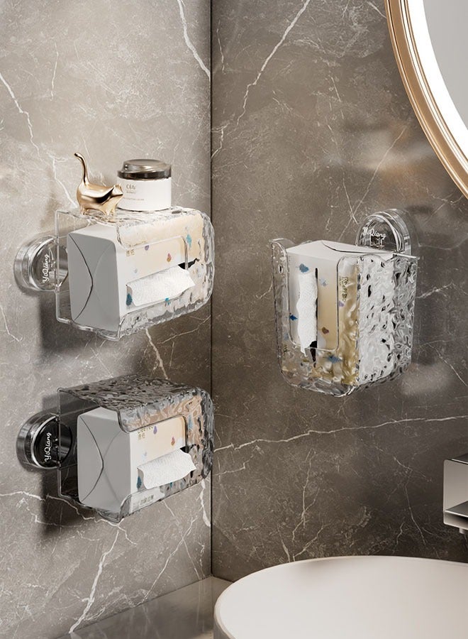 فلاي رود حامل المناشف الورقية المثبت على الحائط، حامل المناشف الورقية المثبت على الحائط، قابل للإزالة وإعادة الاستخدام، مناسب للحمام وغرفة المعيشة وغرفة النوم والمطبخ - Image 4