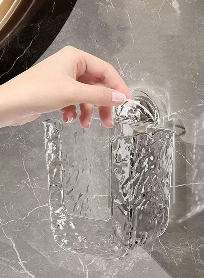 فلاي رود حامل المناشف الورقية المثبت على الحائط، حامل المناشف الورقية المثبت على الحائط، قابل للإزالة وإعادة الاستخدام، مناسب للحمام وغرفة المعيشة وغرفة النوم والمطبخ - Image 3