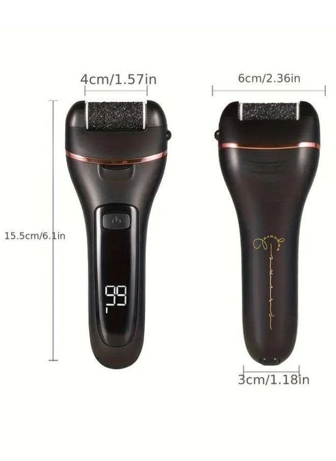 Prime by javaudan Electric Callus Remover for Feet with Rechargeable Waterproof 22 in 1 Professional Pedicure Kit Foot Care Tools Wet & Dry Foot File For Dead Skin&Cracked Heel or Rough Hand With 3 Roller Heads 2 Speed  - Image 2