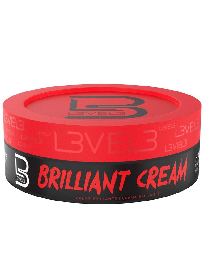 L3 Level 3 Brilliant Cream Improves Hair Texture And Shine Delivers A Natural Hair Style Look Hydrates Your Hair - Image 1
