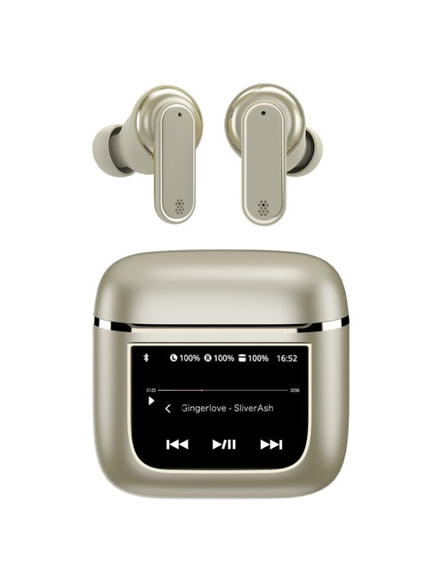 V8 LCD Full Color Touch Screen Bluetooth Headset ANC Active Noise Cancellation Smart Screen Bluetooth Headset