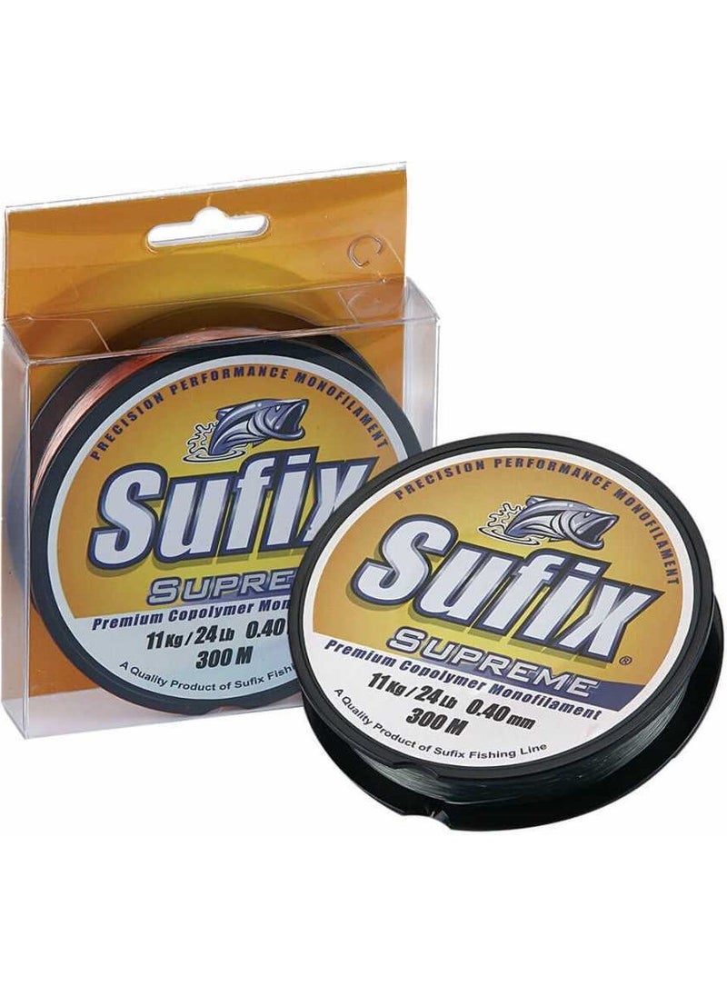 Sufix - Supreme Fishing Line BLUE-0.30MM - 100MT - 6.6kg - Image 1