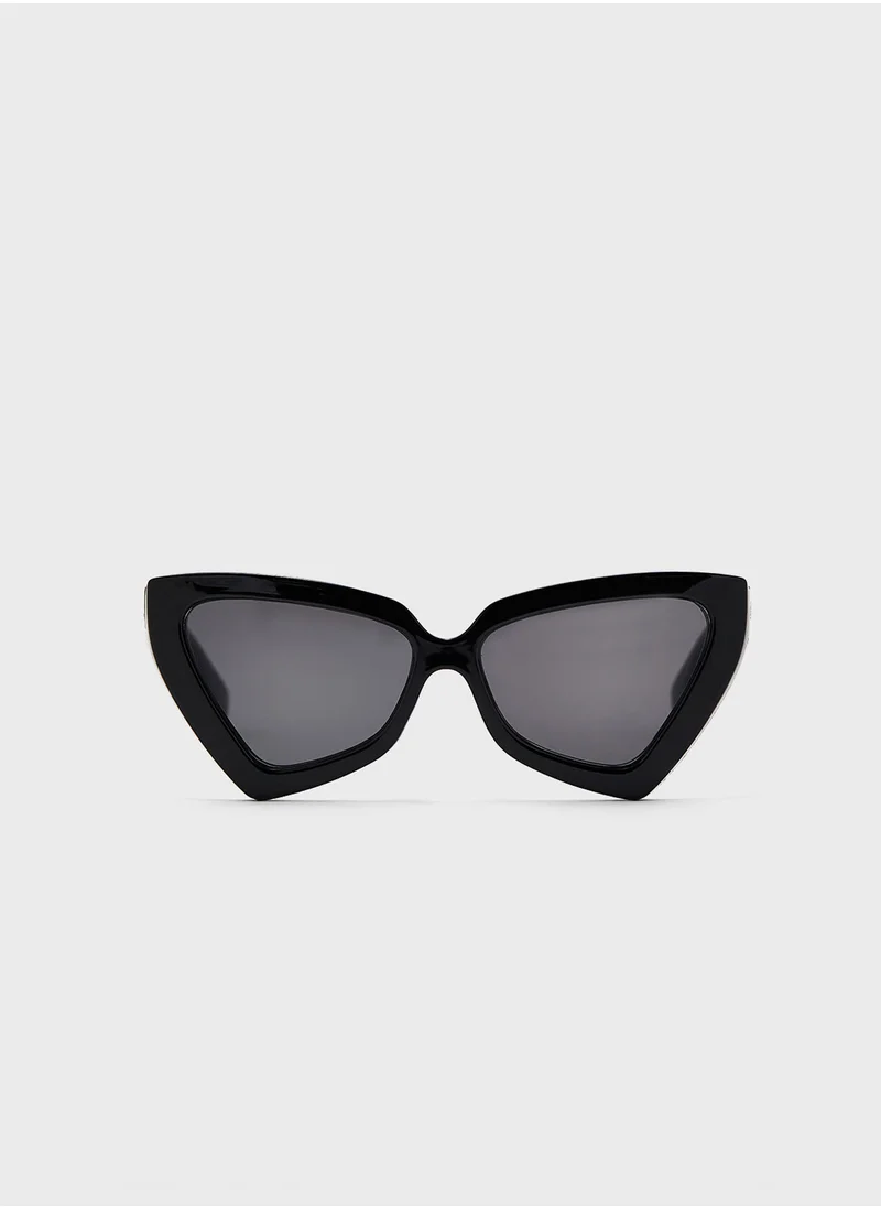 ايلا Oversized Cat Eye Sunglasses