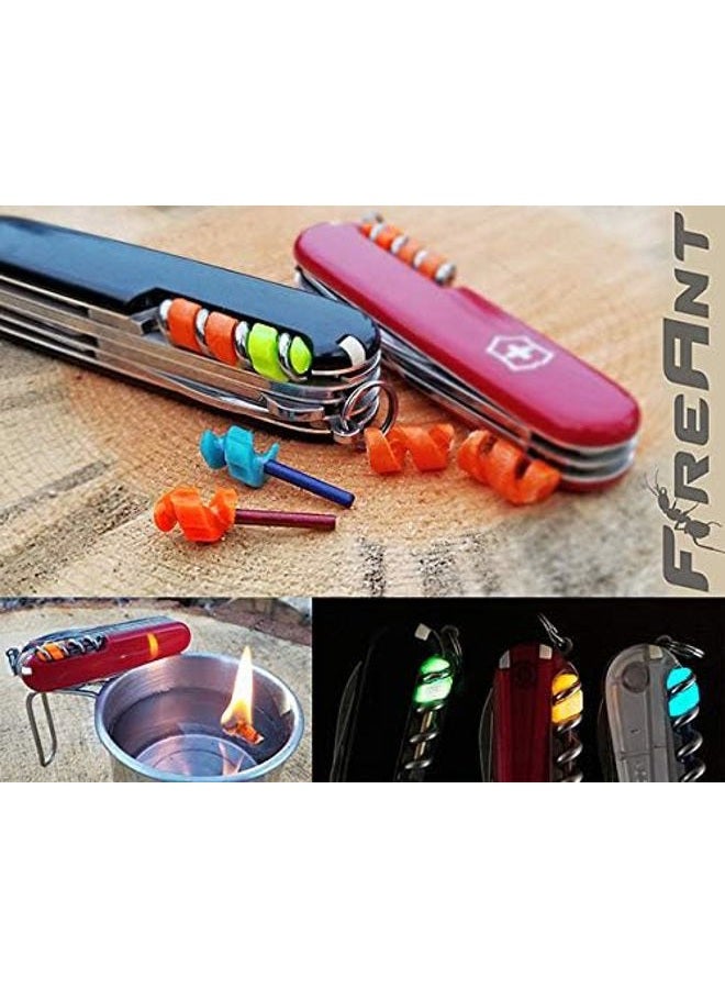 Tortoise Gear FireAnt 3 Pack - Fire Starter and Tinder System for Swiss Army Victorinox Knives - Image 3