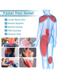 Comfytemp Comfytemp Large Ice Pack for Back Pain Relief, Reusable Gel Back Ice Pack Wrap for Lower Back Pain, Sciatica Pain Relief, Cold Compress for Lumbar Back Injuries, Sciatic Nerve, Coccyx, Herniated Disc  - Image 2