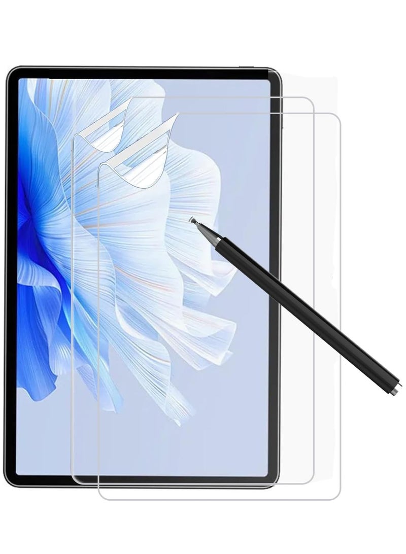 erorex 2Pcs Paper Feel Compatible With Huawei Matepad Air 11.5 Paper Screen Protector 11.5 Inch 2023 Release Like Paper Write Draw Soft Film Soft Film Anti Scratch No Bubble 11.5 Inch - Image 1
