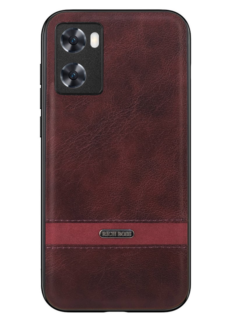 Rich Boss Leather Back Cover For Oppo A77/A77s (Wine) - pzsku/ZBBF765A745800BD5AC39Z/45/_/1707329346/550c8652-eb4e-46bb-b4c8-61acefdb7ff9