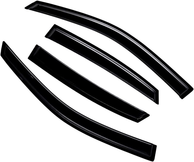 Lightronic WV94758 Tape-on Side Window Visor Deflector Rain Guard Set for 2016-2020 Kia Sorento - Image 3