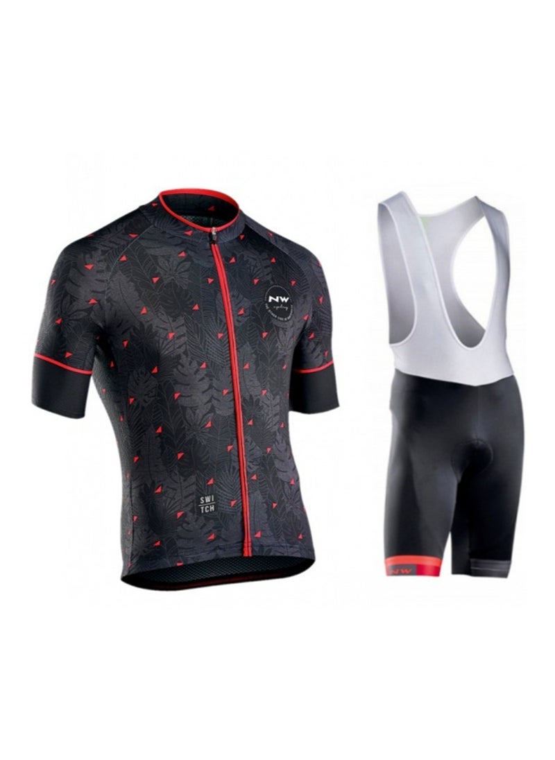 KUYING Outdoor Mountain Bike Road Bike Riding Suit Set 