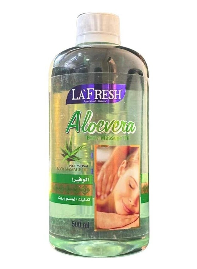 LA FRESH Aloevera Body Massage Oil 500 ml