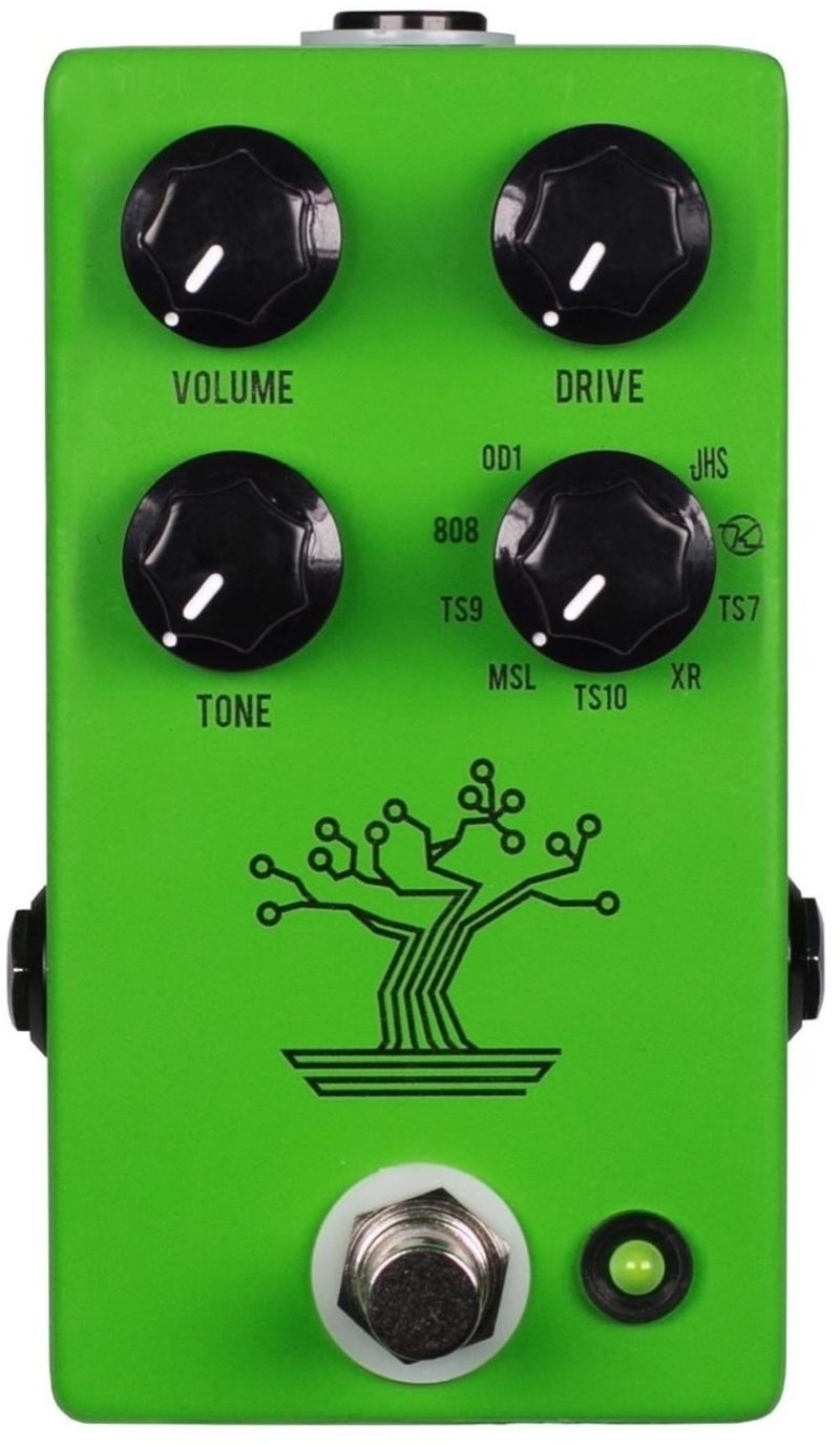JHS Pedals Bonsai 9Way Screamer Overdrive Guitar Effects Pedal Green