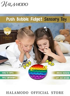 HALAMODO Simple Dimple Mini Bubble Sensory Non-Toxic Stress Relief Fidget Toy Set Hand Sensory Mini Fidget Toy Set for Kids Adults  - Image 3