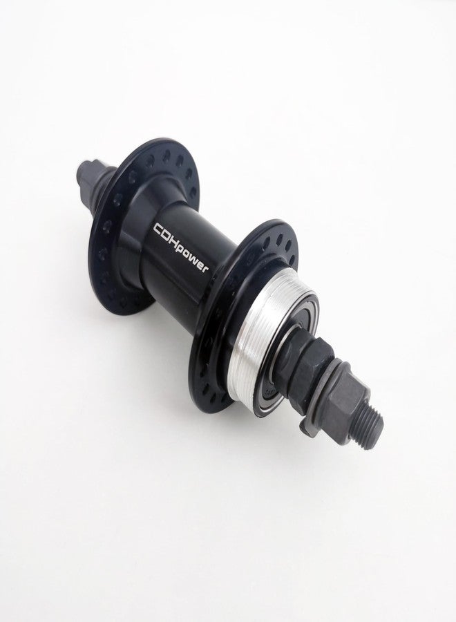 DONSP1986 Bicycle Wheel Part Bicycle Front Hub 36 Hole, Alum Alloy, 100mm Width, Bike Front hub (Black, 36H) - Image 5