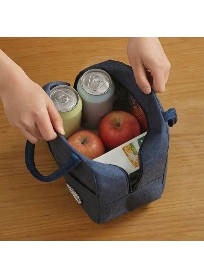 Portable Foldable Hot and Cold Food and Drink Bag - Thermal Bag (Random Color) - Image 3