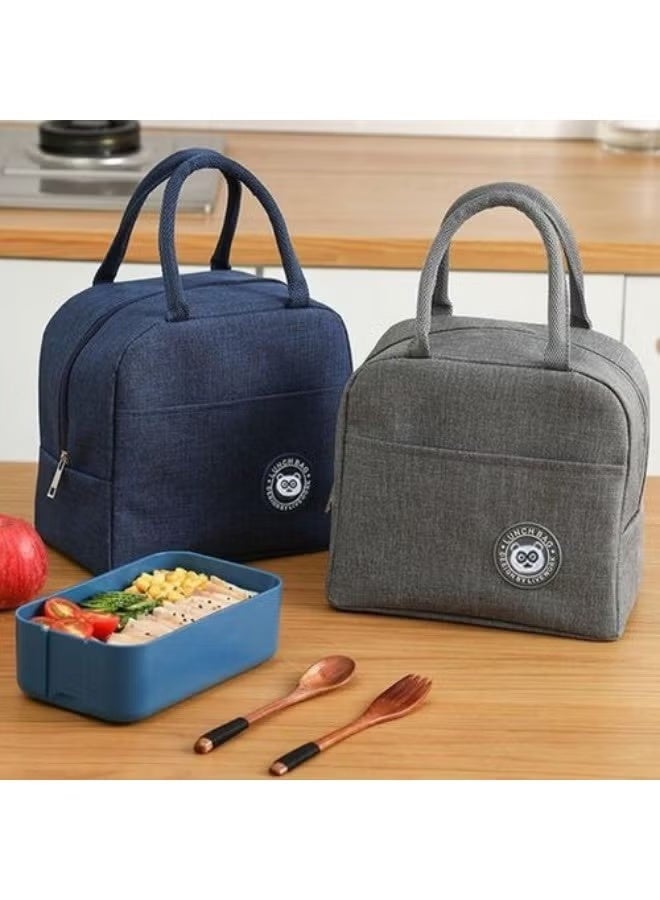 Portable Foldable Hot and Cold Food and Drink Bag - Thermal Bag (Random Color) - Image 4