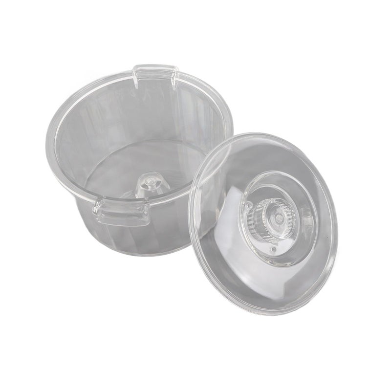 Transparent Plastic Polishing Drum Tumbler Polisher Jewelry Tool Lightweight Portable Easy Installation - Image 5