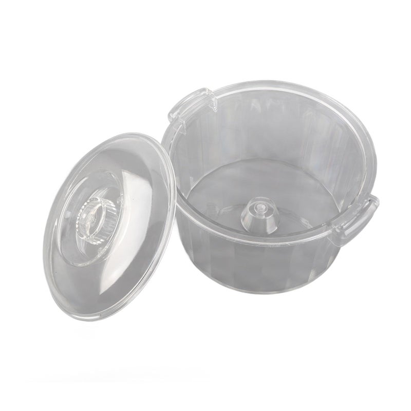 Transparent Plastic Polishing Drum Tumbler Polisher Jewelry Tool Lightweight Portable Easy Installation - Image 4