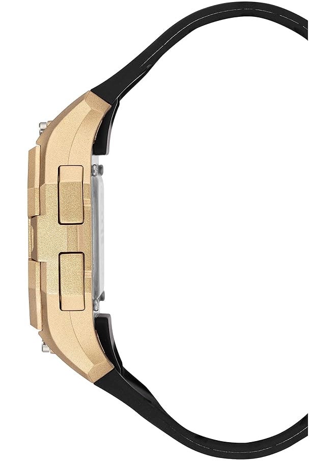 Armitron - Sport Men Digital Chronograph Resin Strap Watch 40 8460 Black Gold - Image 1